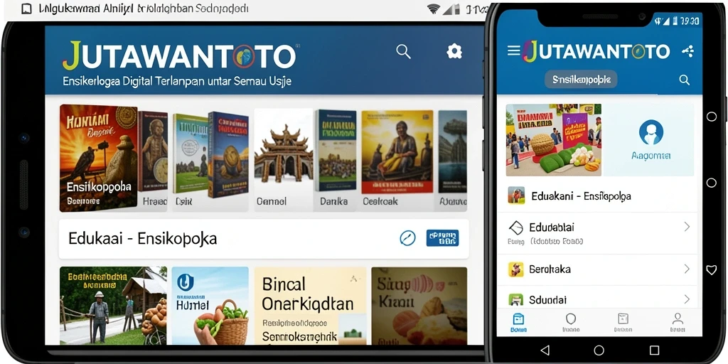 Antarmuka aplikasi JUTAWANTOTO yang sederhana dan informatif.