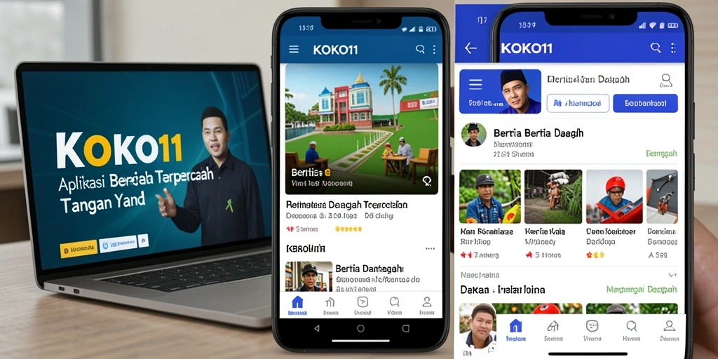 Tampilan antarmuka KOKO11 yang informatif dan user-friendly.