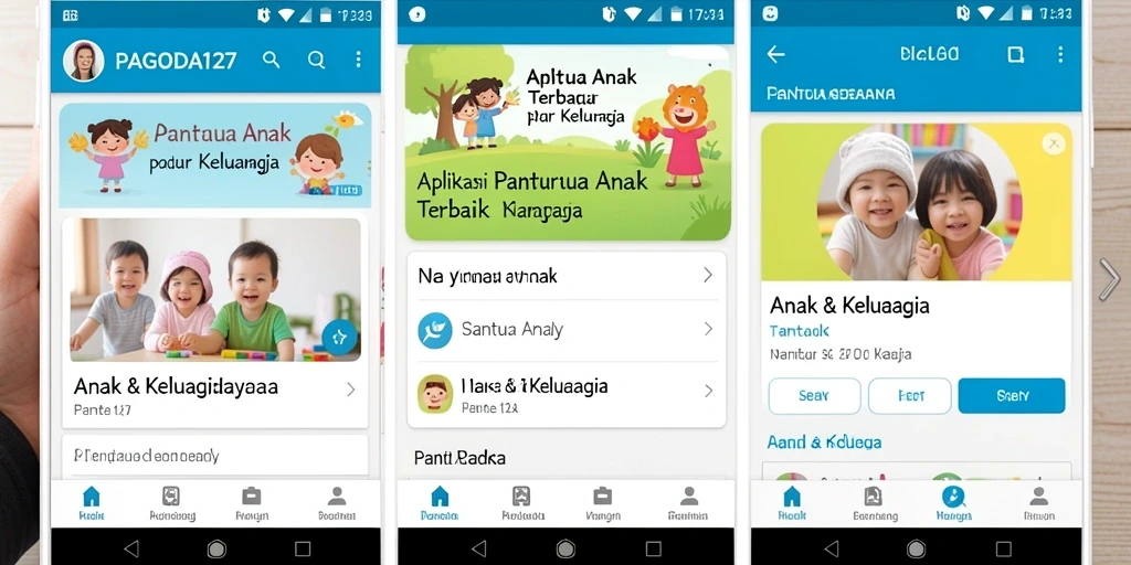 Tampilan antarmuka utama PAGODA127 yang sederhana dan fungsional.