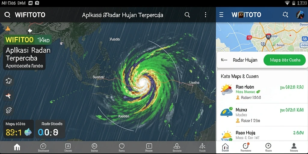 Antarmuka pengguna WIFITOTO yang intuitif dan informatif.